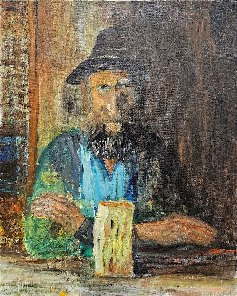 1978- An Old Man- 20x16 OoC