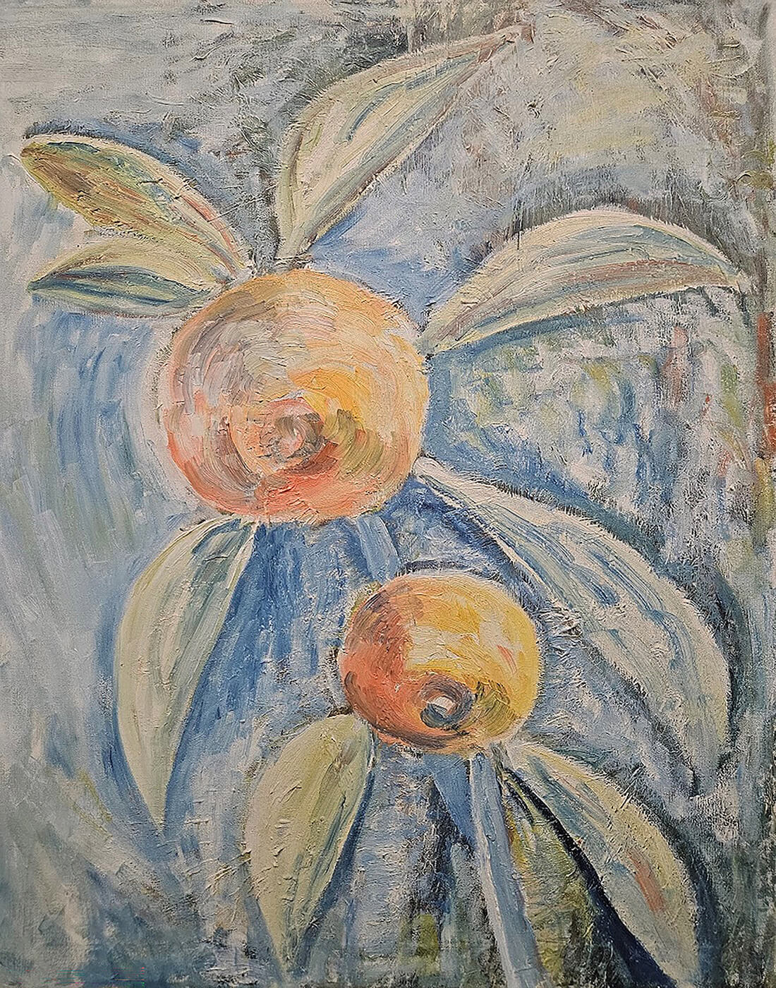 1983-Two Oranges- 28x22 OoC