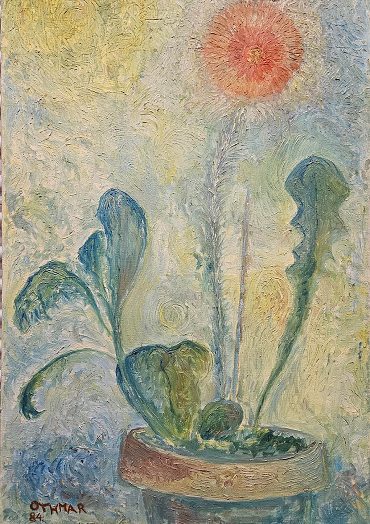 1984- Flower Pot- 34x24 OoC