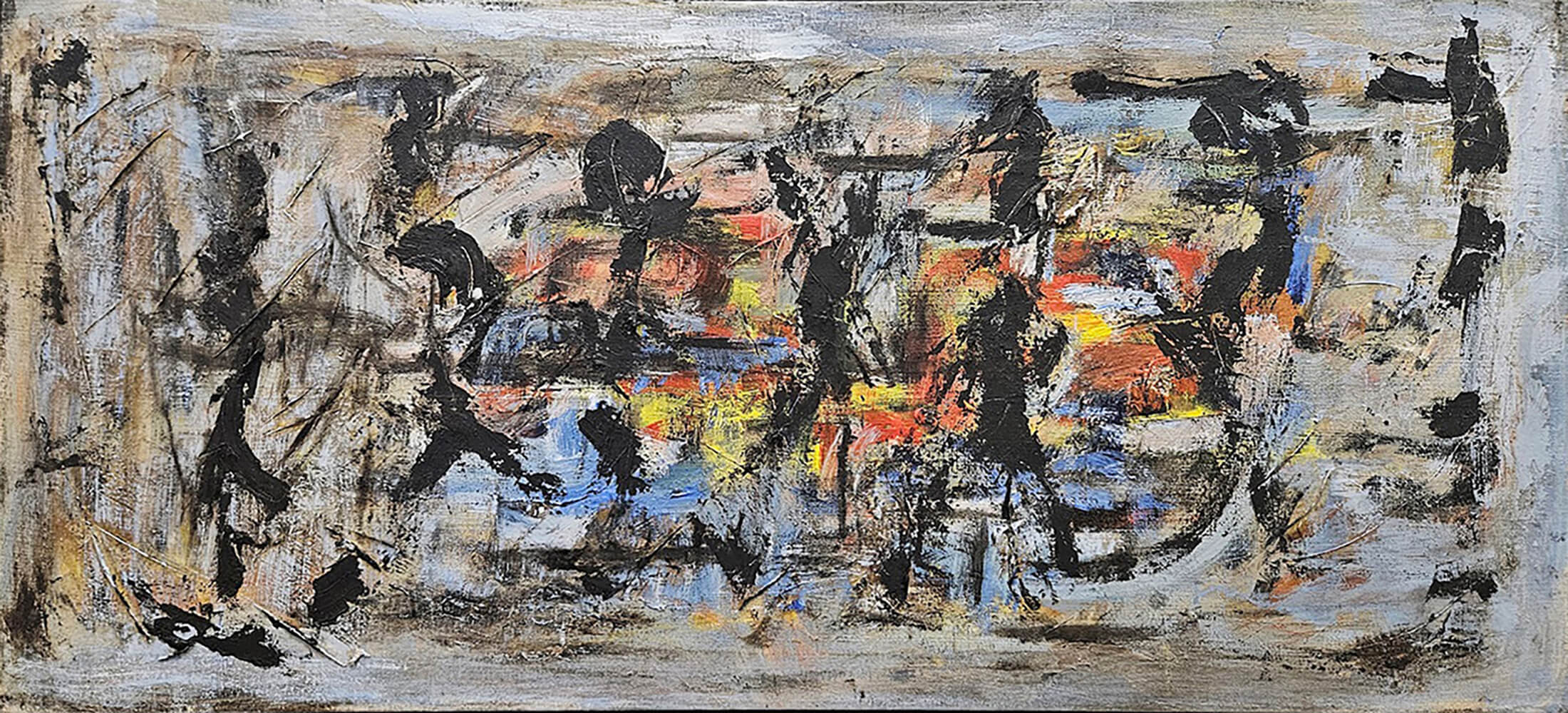 1988-Hockey Brawl- 20x44 OoB