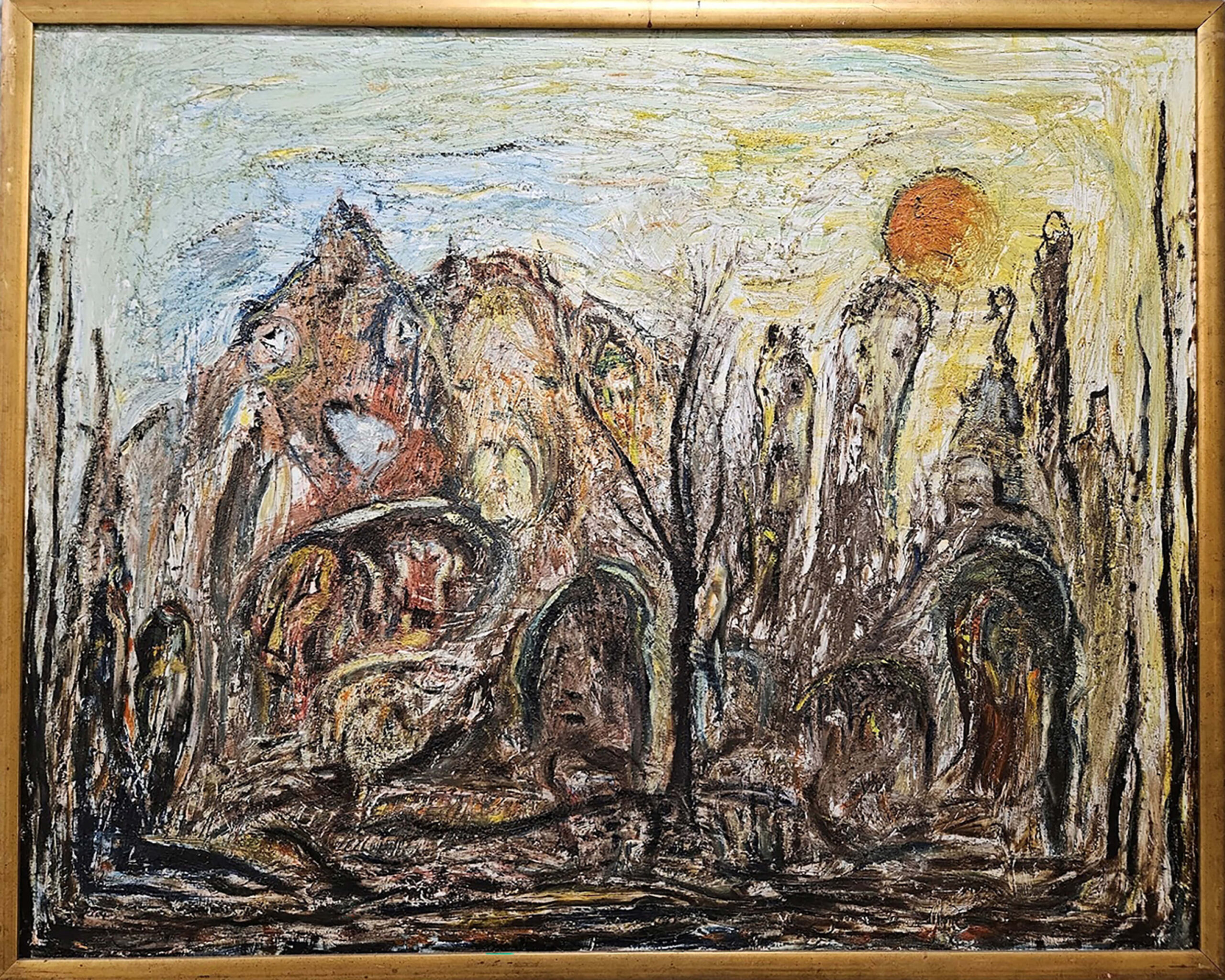 1988-The Gnome Family- 48x60 OoC