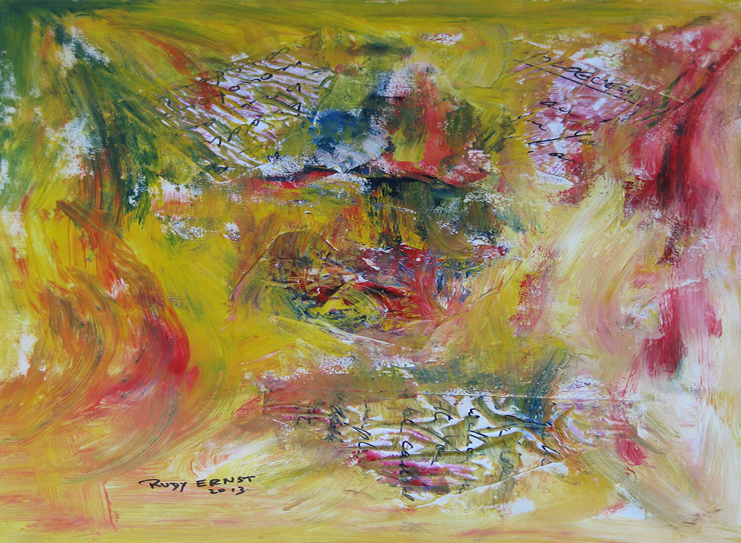 2013-LAP #122 - 30x22 Acrylics on Canvas