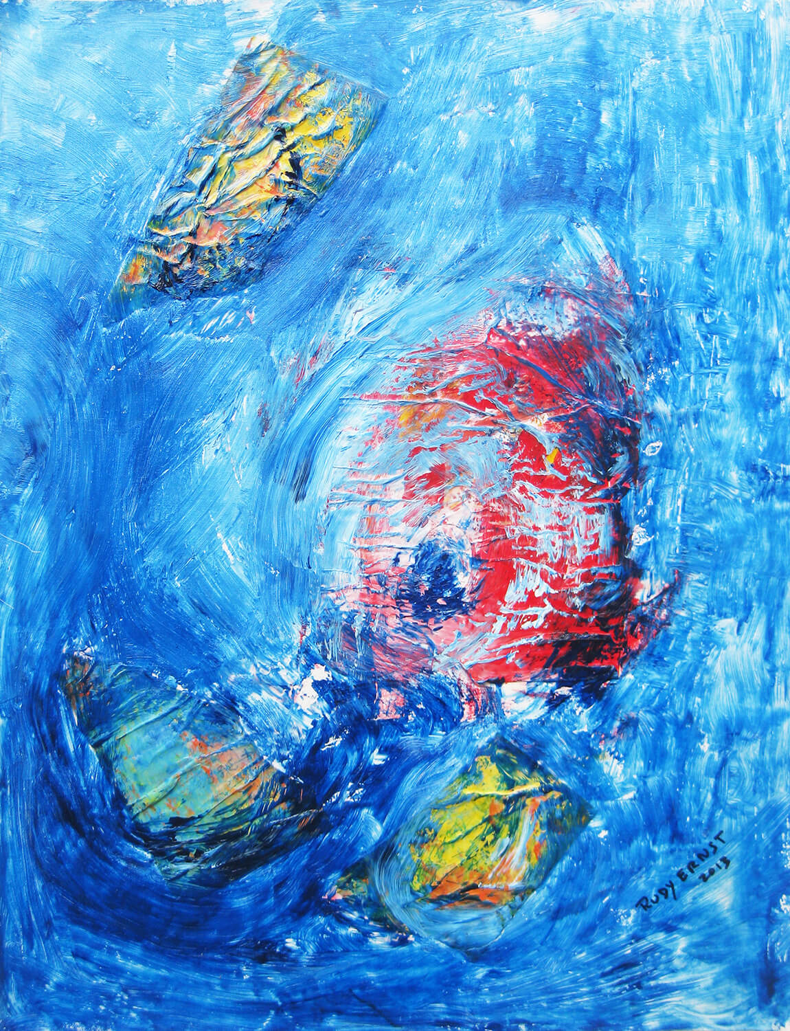2013-LAP #130 - 30x23 Multimedia on Canvas
