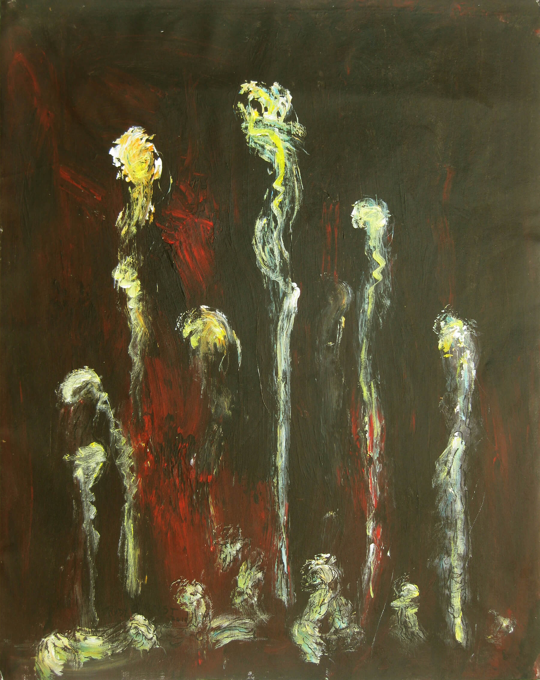 2013-LAP #34- 30x24 Acrylics on Canvas
