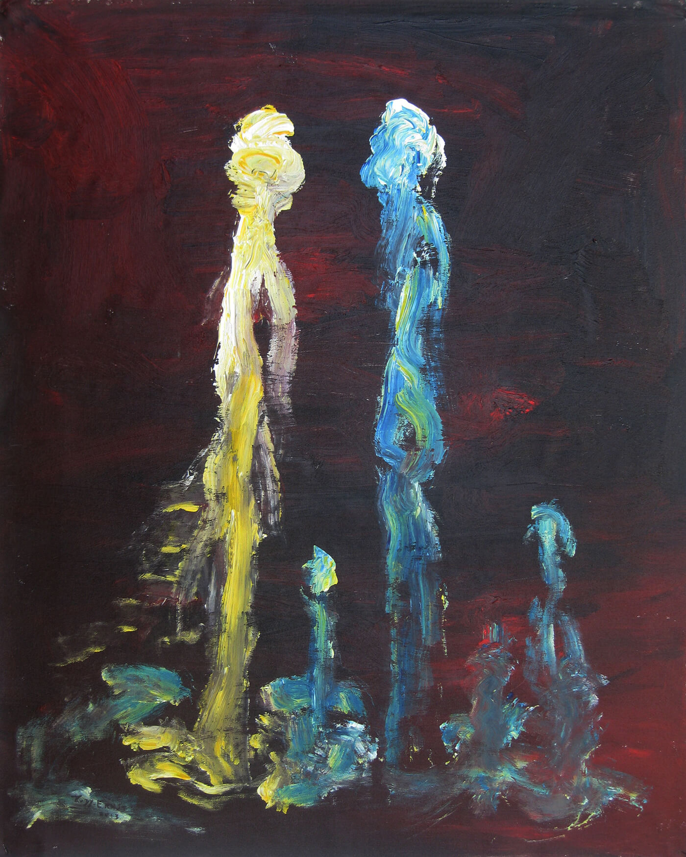 2013-LAP #39- 35x28 Acrylics on Canvas
