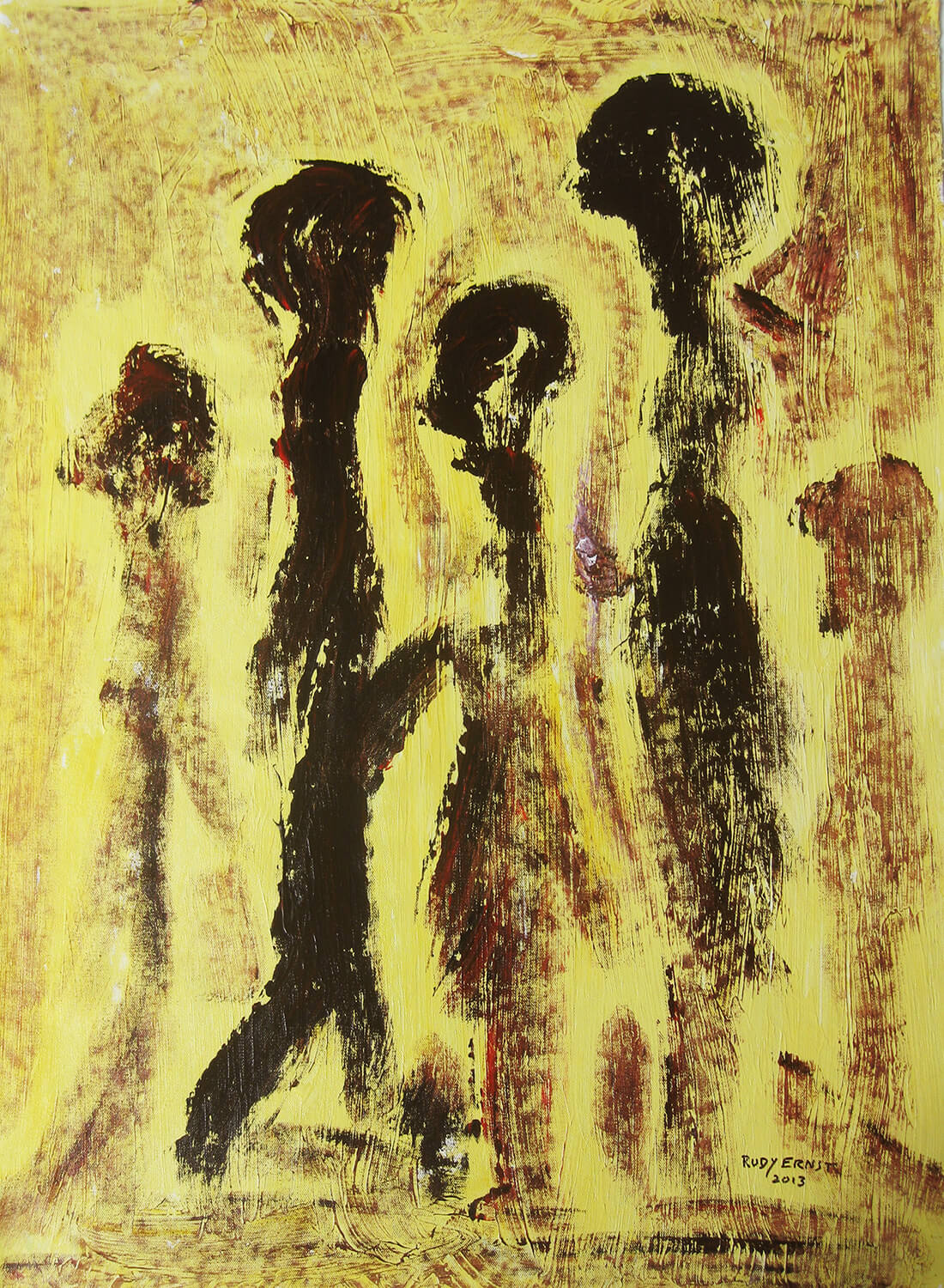 2013-LAP #64- 30x22 Acrylics on Canvas