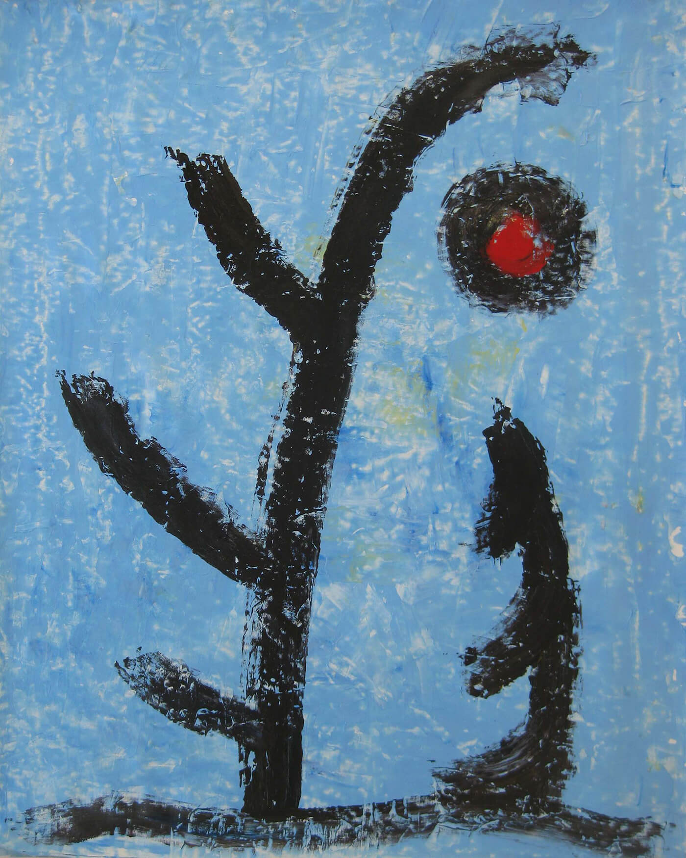 2013-LAP #81- 35x28 Acrylics on Canvas