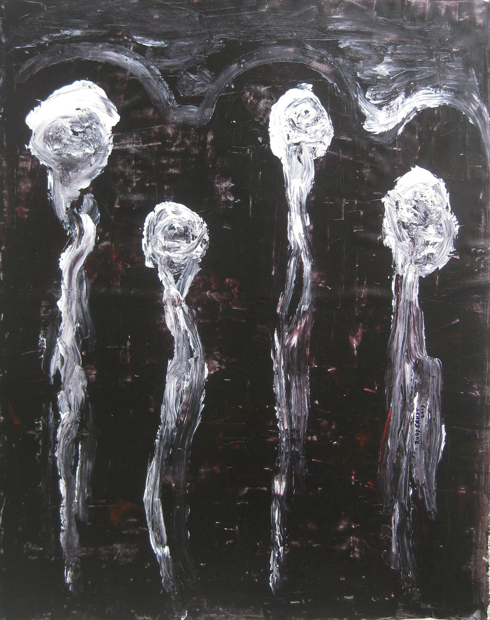 2013-LAP #98- 43x34 Acrylics on Canvas
