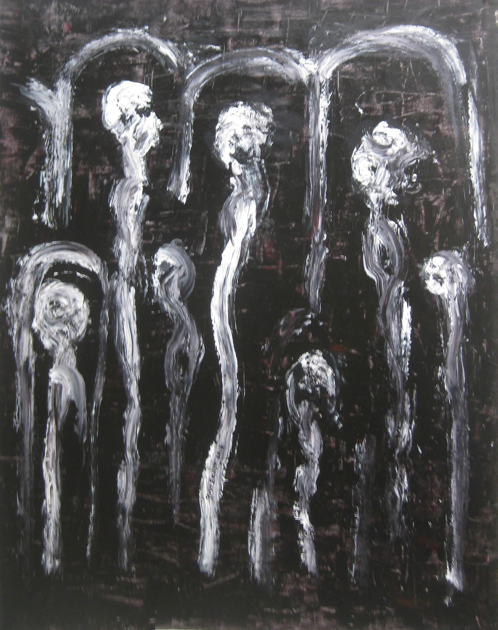 2013-LAP #99 -43x34 Acrylics on Canvas