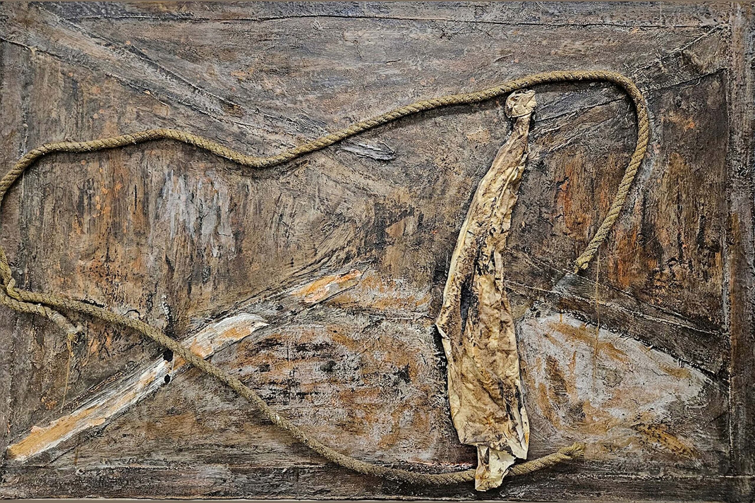 3 1990-Majestic Appearance 3- 48x72-Multi Media on Plywood Panel