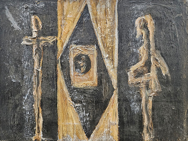 1989 - Tryptich -12x16- Oil on Canvas